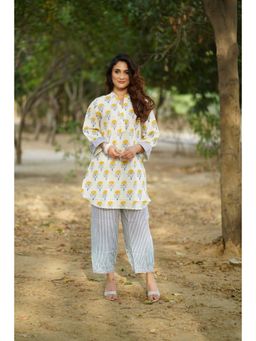 The Quince Life - Marigold White Co-Ord Set