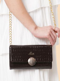 Lavie - Women's Brick Frappe Party Sling (Brown) (M)