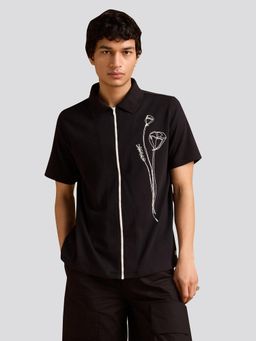 Muvazo - Midnight Tulip Shirt