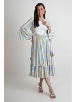 Zolo Label - Dreamy Pastels Midi Dress