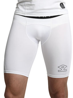 Shrey - Intense Compression Shorts-White
