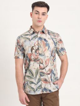 JadeBlue - Multi-Color Floral Casual Shirt