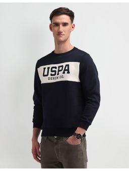 U.S. Polo Assn. Denim Co. - Regular Fit Brand Appliqued Sweatshirt