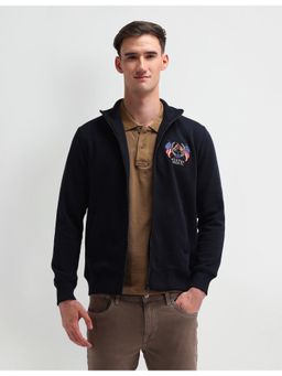 U.S. Polo Assn. Denim Co. - High Neck Zip Up Sweatshirt