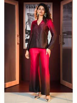 Sheczzar - Ombre Prism Soft Satin Co-Ord Set