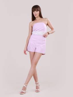 BLANC9 - Lilac Lunar Top And Short