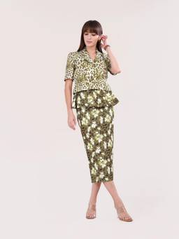 BLANC9 - Fierce Flora Top And Skirts