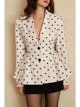 Loveable Creations By Muskan - Polka Belle Blazer