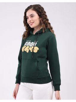 Rock.it - Women's Green Full Sleeve Hoodie