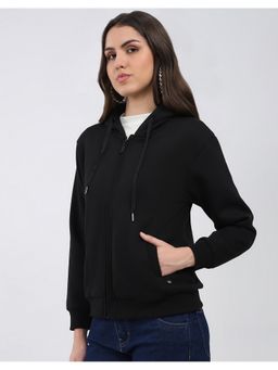 Monte Carlo - Women's Full Sleeve Black Hoodie