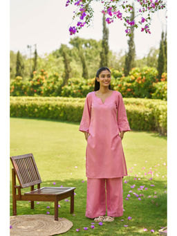 HOUSE OF MIRA - Women Pink Iyla Kurta and Pant