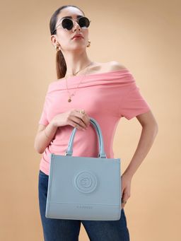 Caprese - Women Suite Blue Tote Bag with Detachable Strap