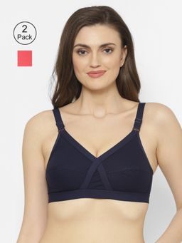 Floret - Wirefree Non-padded Basics Bra - Multi-Color