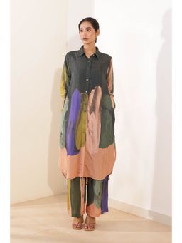 THR3LETTER - Mehfil Kurta Co-Ord (Set of 2)