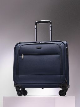 CARRIALL - Flight Navy Blue Overnighter Trolley Bag
