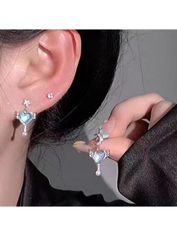ESTAILO FASHION - Blue Angel Potion Drops Earrings for Women