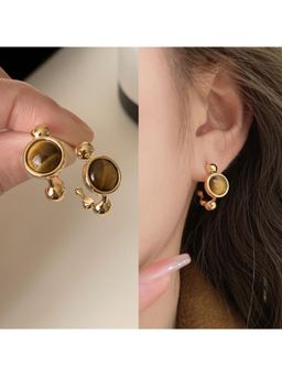 ESTAILO FASHION - Brown Desert Sun Earrings