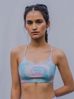 TFW - Medium Support Sports/Swim Bra Blue