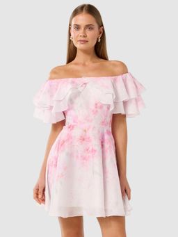 Forever New - Pink Floral Mini Dress