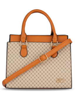 E2O - Classy Beige Women Satchel Bag