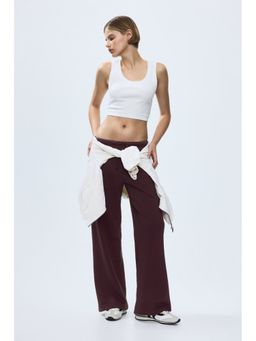 H&M - Women Red Wide Joggers