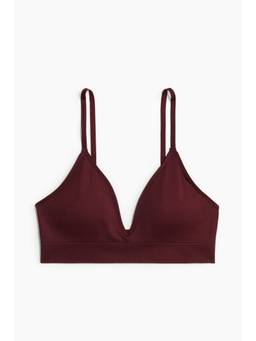 H&M - Women Red Seamless Padded Soft Bra