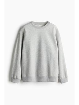 H&M - Women Grey Oversized Sweatshirt