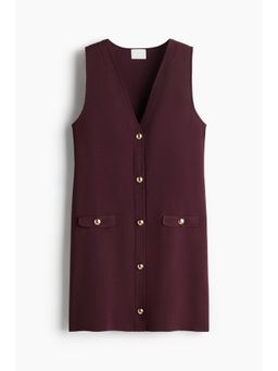 H&M - Women Red V-Neck Dress