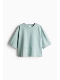 H&M - Women Green Boxy T-Shirt