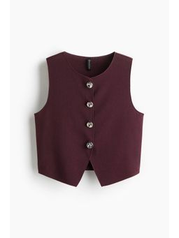 H&M - Women Pink Jersey Waistcoat