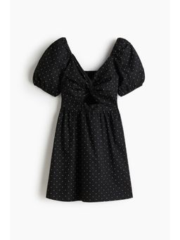 H&M - Women Black Twist-Detail Dress