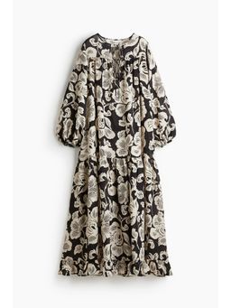 H&M - Women Black Voluminous Dress