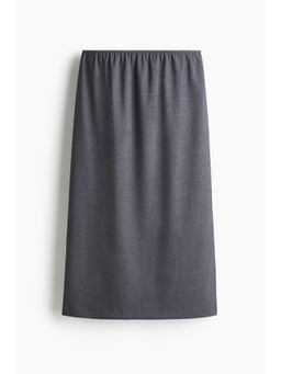 H&M - Women Grey Midi Skirt