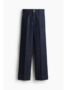 H&M - Women Blue Wide High Jeans