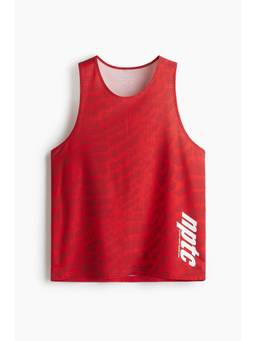 H&M - Men Red Sports Vest Top With Drymove