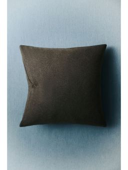 H&M - Grey Viscose-Blend Cushion Cover