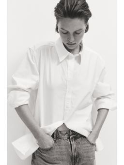 H&M - Women White Oxford Shirt