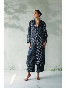 CANOOPI - Women Black Midnight Bindu Kurta with Pant Set