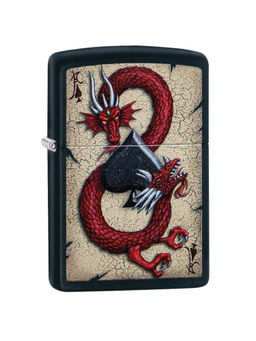 Zippo - Dragon Ace Design Windproof Pocket Lighter