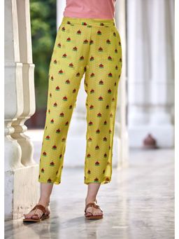 RATAN JAIPUR - Prithvi Green Pant