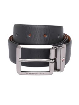 Tommy Hilfiger - Men Lambert Reversible Belt - Black & Tan