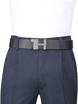 Tommy Hilfiger - Men Bayley Reversible Belt - Black & Tan