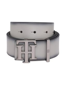 Tommy Hilfiger - Men Wotton Reversible Belt - Grey & Black