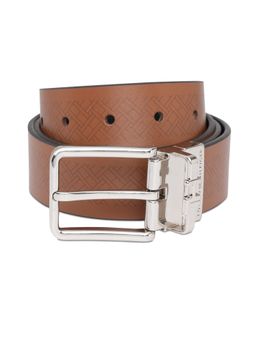 Tommy Hilfiger - Men Abaco Reversible Belt - Tan & Black