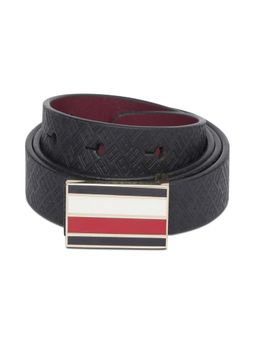 Tommy Hilfiger - Women Dercee Reversible Belt - Black & Wine