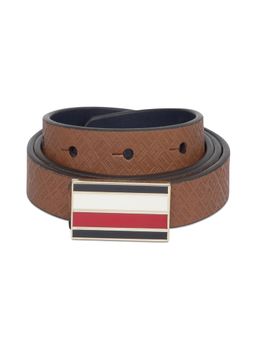 Tommy Hilfiger - Women Dercee Reversible Belt - Tan & Navy