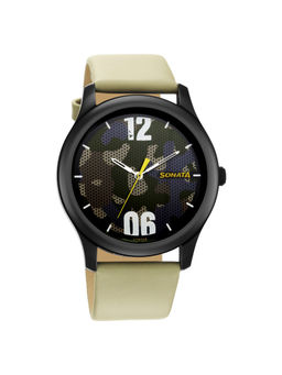 Sonata - CAMO 77106NL03W Multi-Color Dial Analog watch for Men