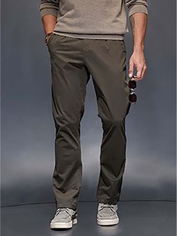 WROGN - Men Olive casual Relax fit Trouser