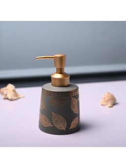 Voncasa - Ceramic Matte Grey color Soap Dispenser (450ml)