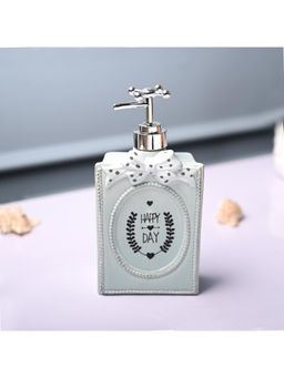 Voncasa - Ceramic Matte Teal Green color Soap Dispenser (750ml)